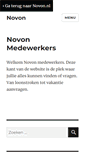 Mobile Screenshot of medewerkers.novon.nl